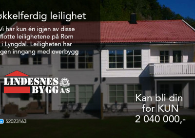 4 mannsbolig, Lyngdal